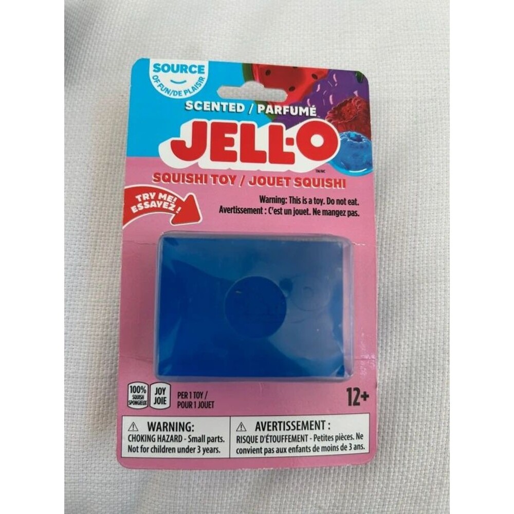 Blue Jello squishy scented